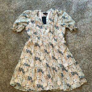 GIBSON LOOK spring floral dress
